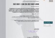 2016 SGS Certificato ISO 9001