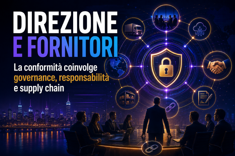 Responsabilità della direzione e sicurezza dei fornitori secondo la NIS2